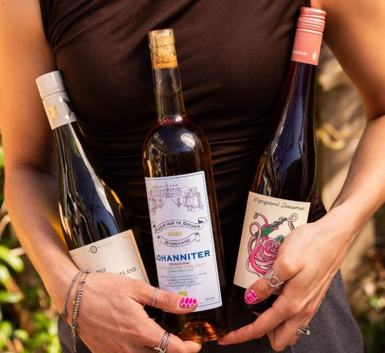 Drie Nederlandse wijnen die je kan krijgen op de wijnproeverij. Die ook duurzaam en biologisch zijn.
